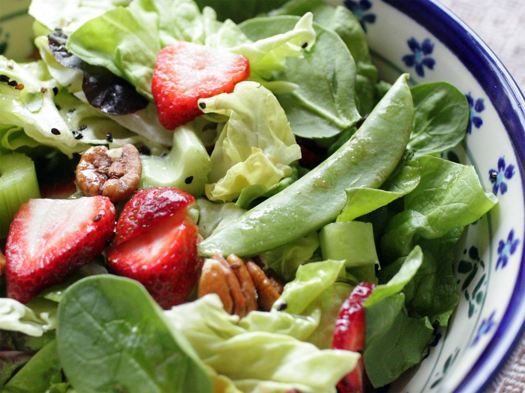 Southern Strawberry Salad